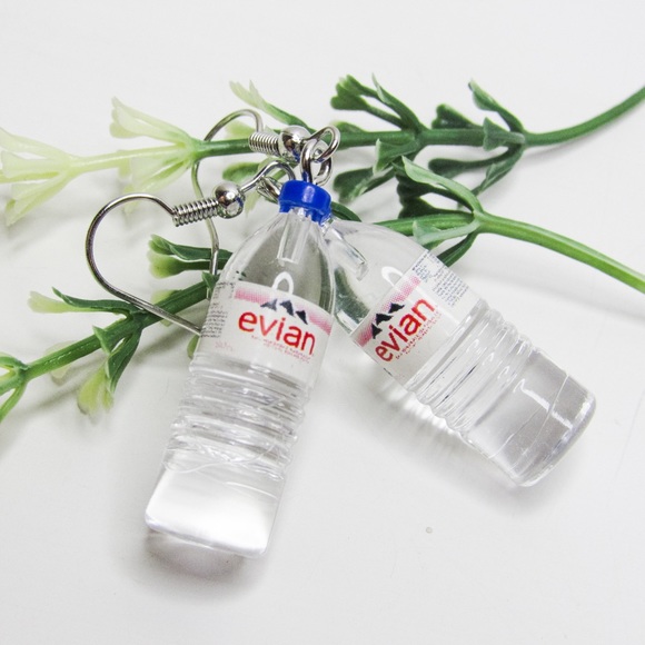 Jewelry - Water Bottle Funky Earrings - Unique, Eccentric, and Creative Earring Accessory